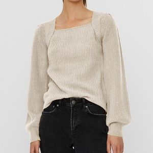 Vero Moda - Sweater - Puff Sleeve - Size M